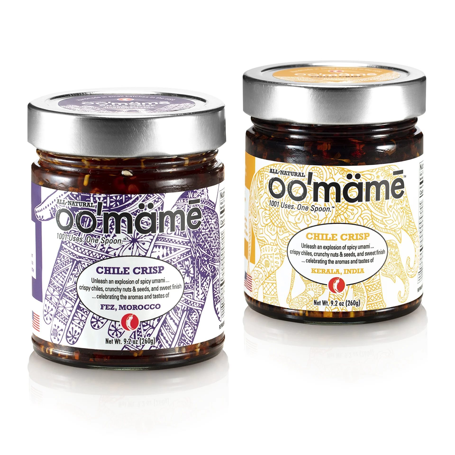 Moroccan & Indian Chile Crisp Combo